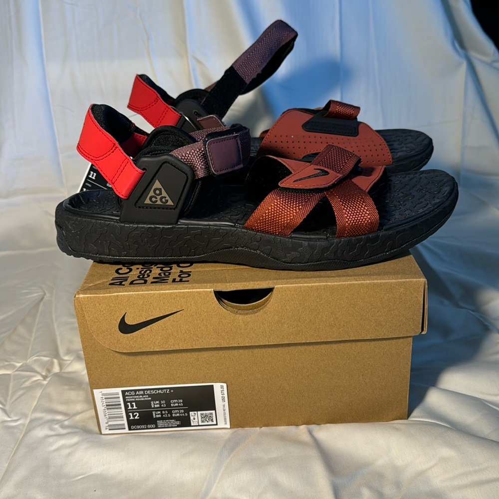NWT Nike ACG Air Deschutz + sandals